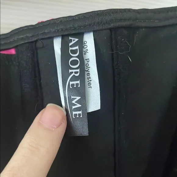 ADORE ME MAHOGANY LACE CORSET Size Medium Mean Girls - Picture 7 of 8